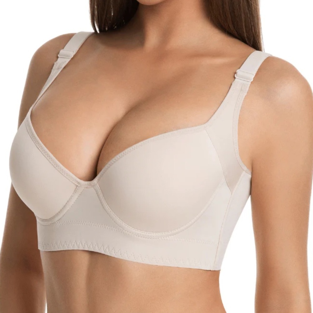 Shapedly Back Smoothing Bra 8 Snap Elegant Cream Women's Bra